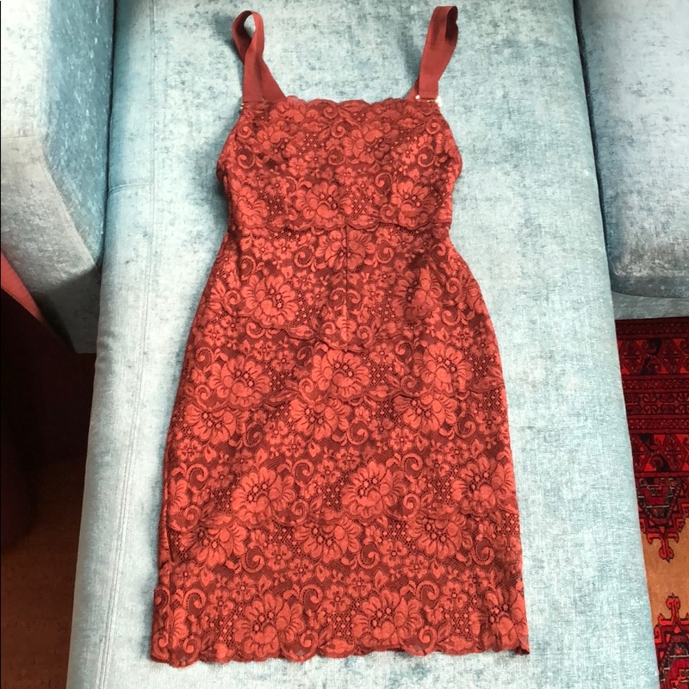 Sexy slip dress. Lace.